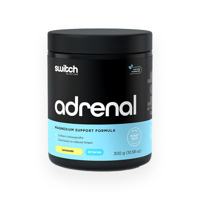 Adrenal Switch By Switch Nutrition 60 Serves Lemonade