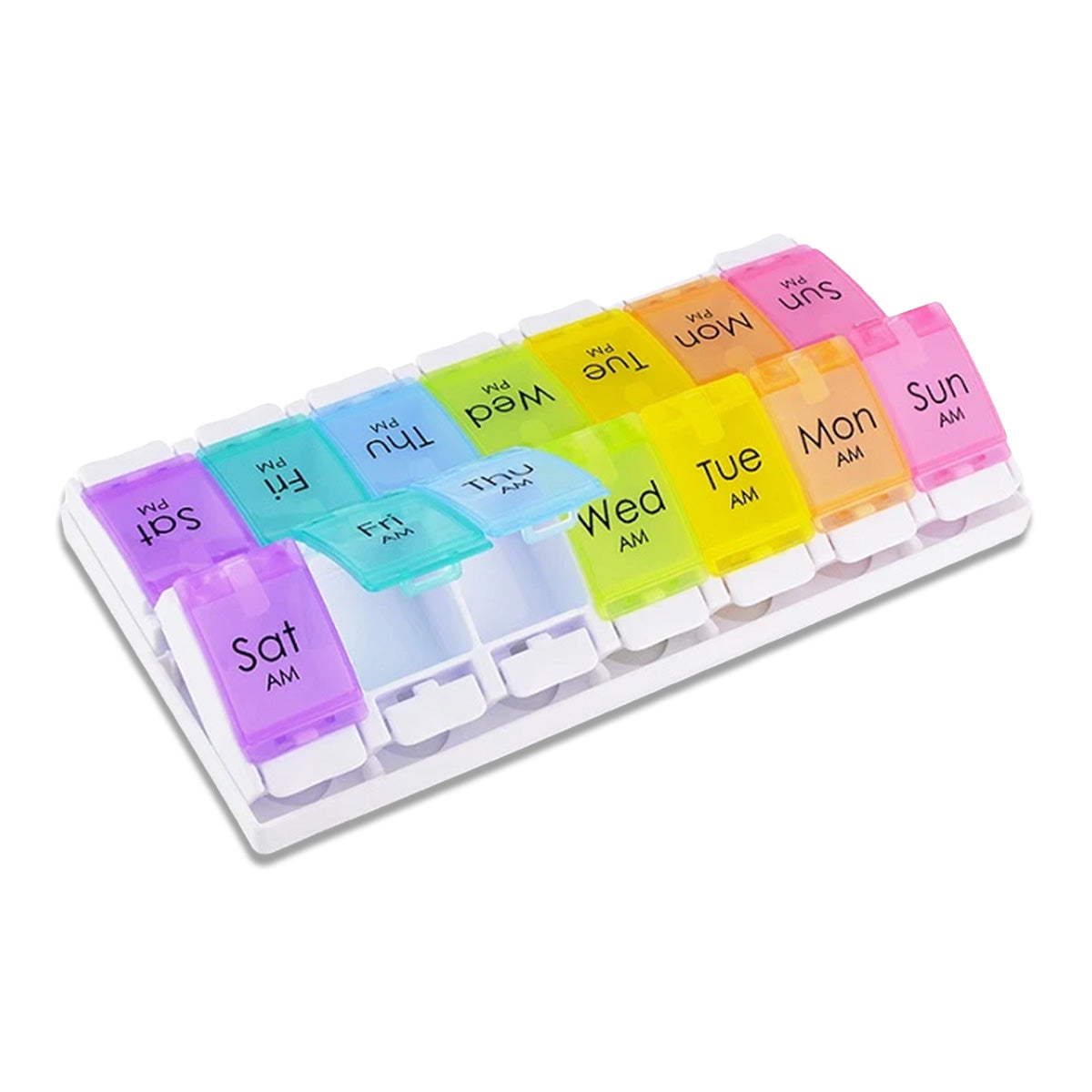 7 Day AM and PM Pill Box Tablet Organiser