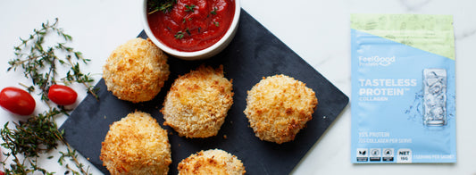 Cauliflower Arancini Balls with Tasteless Protein