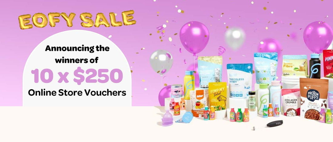 Announcing the Winners of our EOFY Online Store Vouchers