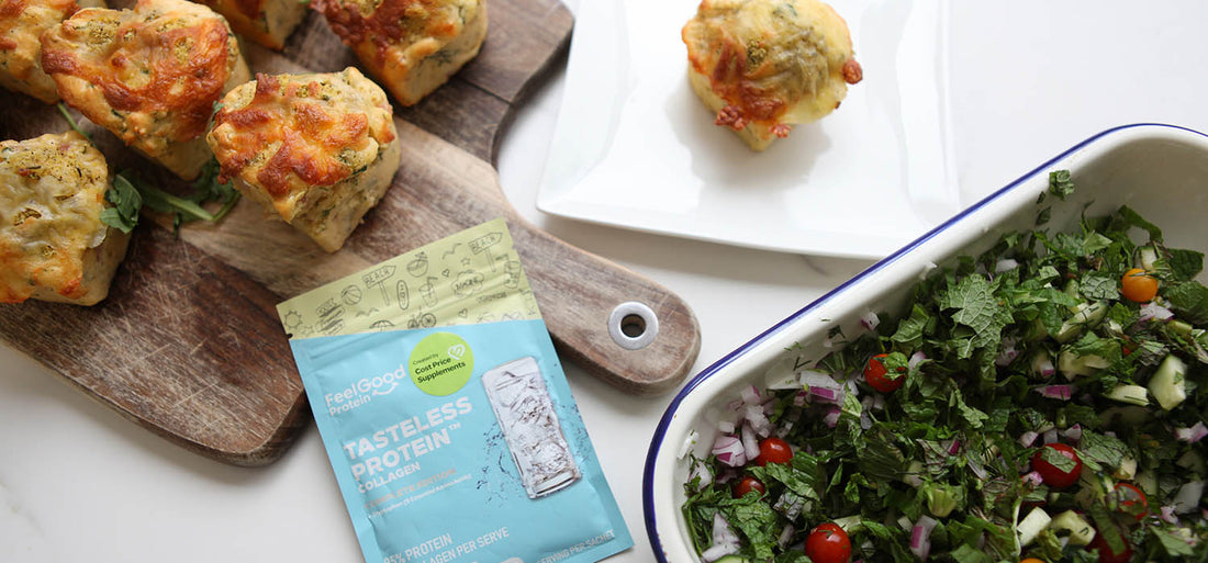Bacon And Spinach Protein Muffins