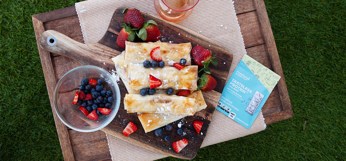 Berry Cheesecake Spring Rolls Thumbnail