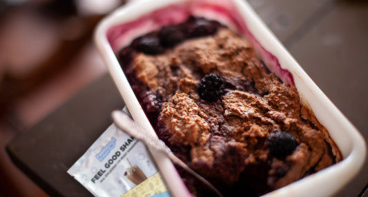 Berry Lava Baked Oats