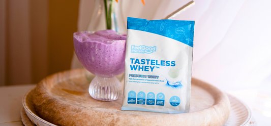 Blueberry Protein Fluff Website Header