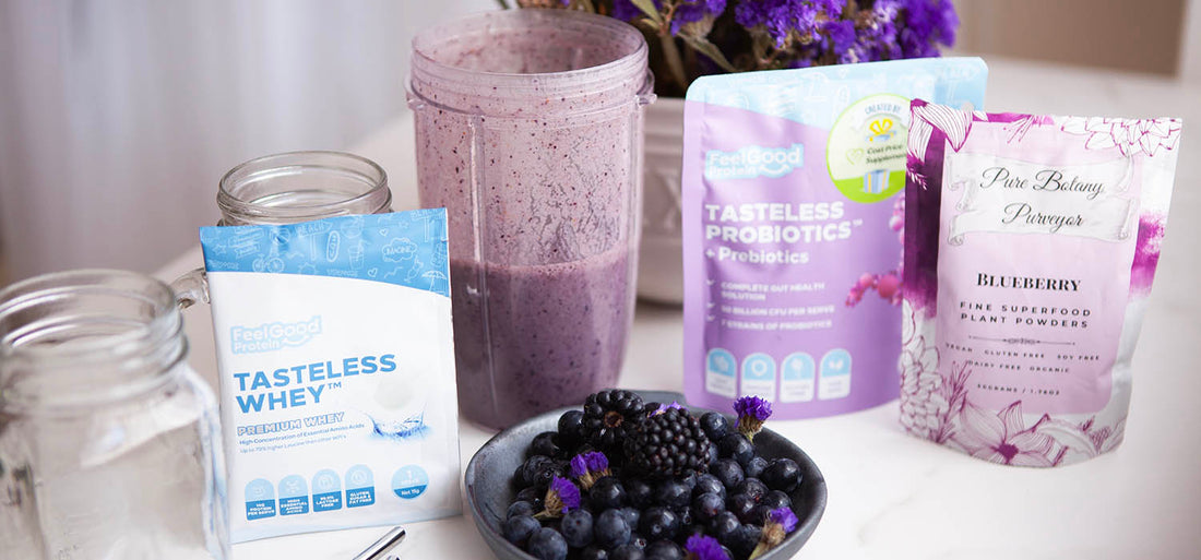 Blueberry Whey Probiotic Smoothie Thumbnail