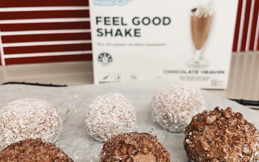Choc Peanut Butter Cheesecake Protein Balls