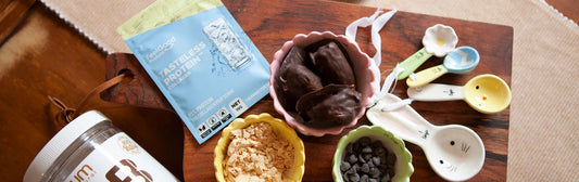 Easter Dates made with Tasteless Protein