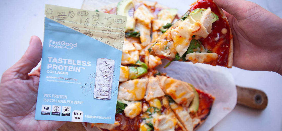 Easy Peazy High Protein Pizza Thumbnail