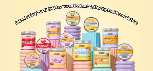 Introducing Our NEW Flavoured Instant Coffee by Feel Good Coffee: Your Daily Dose of Delicious