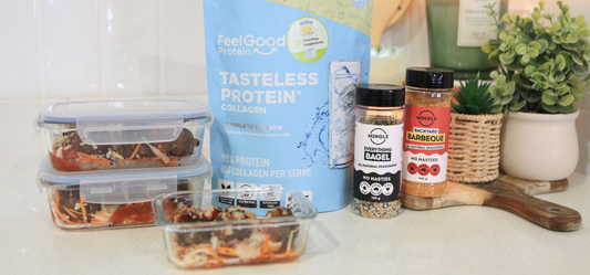 High Protein Truffle Meatballs - Website Header