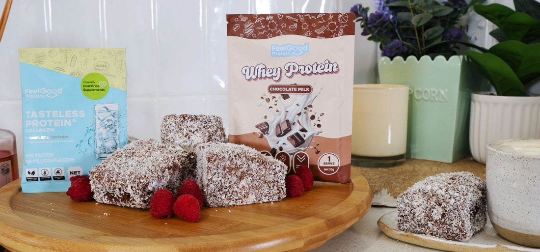 High Protein Traditional Lamingtons