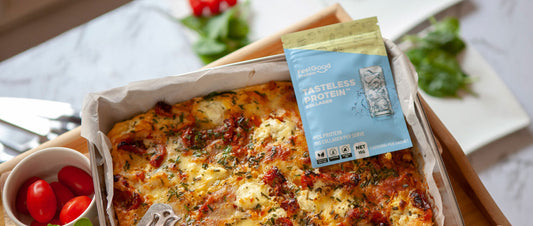 Layered Vegie Protein Slice