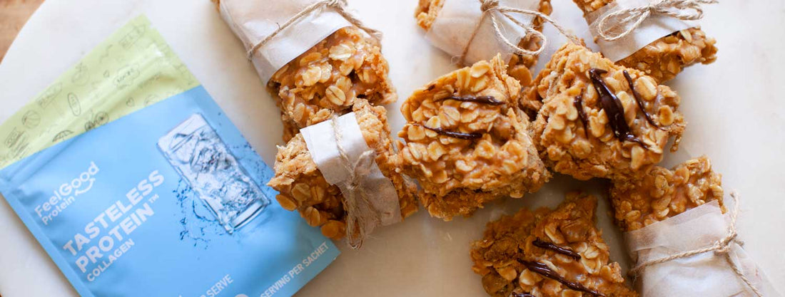 Peanut Butter Protein Slice
