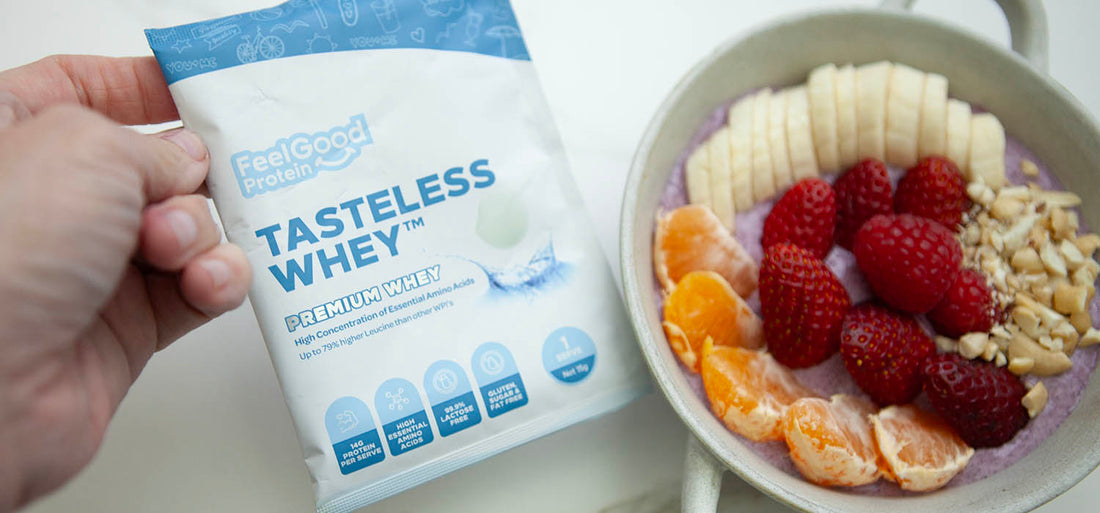 Protein Yoghurt Acai Bowl & Tasteless Whey
