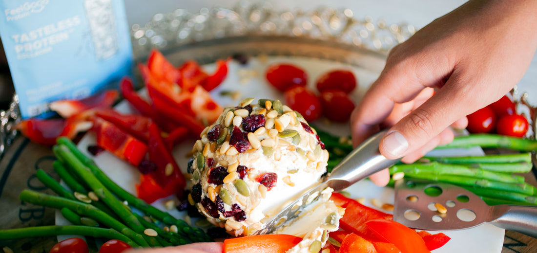 Protein Cheese Dip Ball