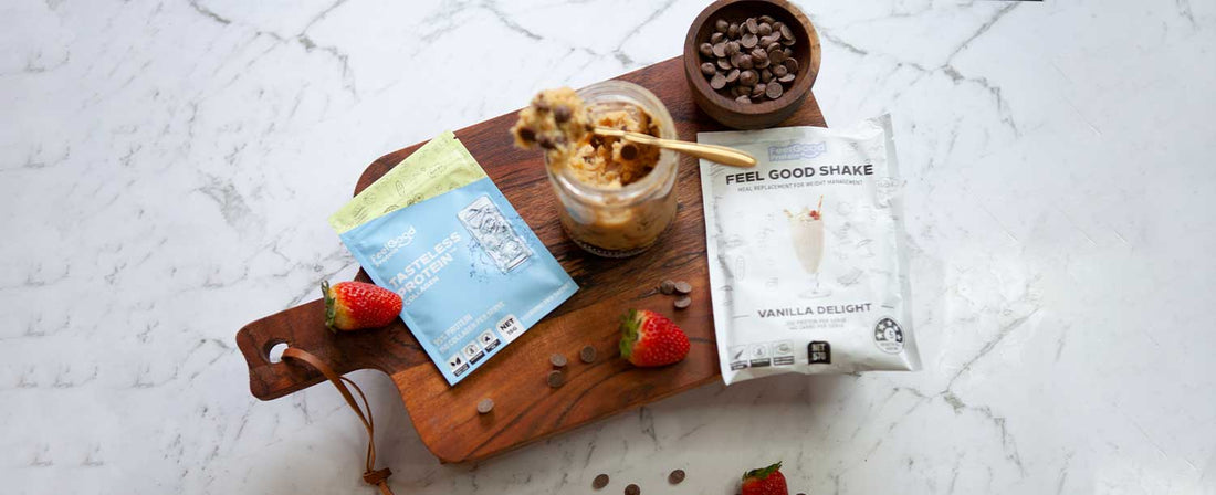 Edible Cookie Dough with Protein
