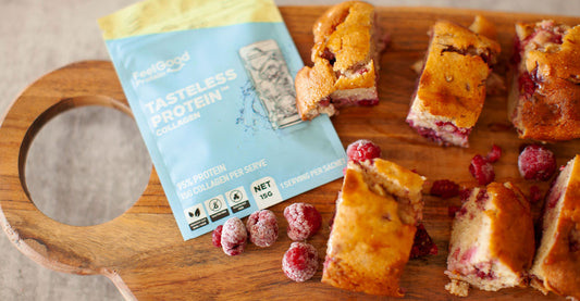 Raspberry Protein Slice With Tasteless Protein