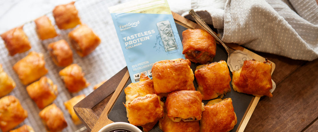 Low Carb Sausage Rolls with extra Protein