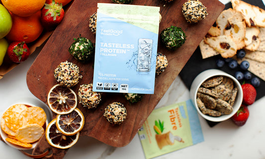Savoury Cheese Balls with Feel Good Protein