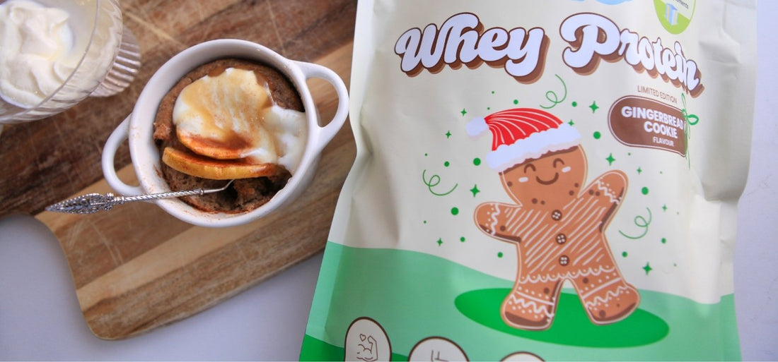 Spiced Gingerbread Mug Cake - Website Header