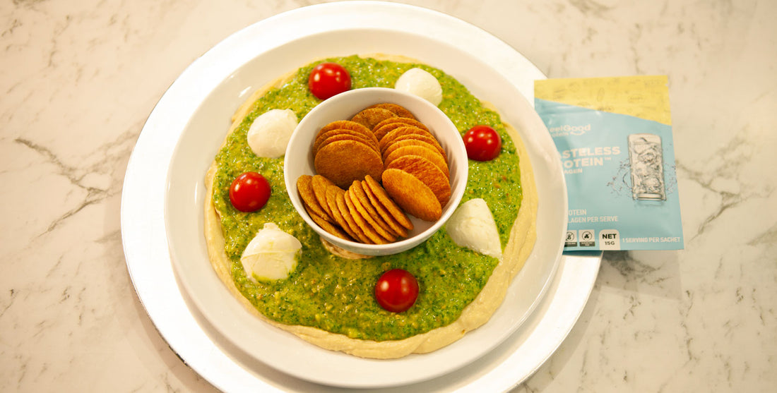 Spinach Protein Pesto