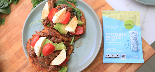 Protein-Packed Sweet Potato Hash Browns