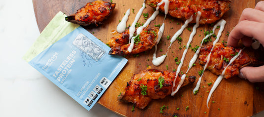 Sweet Potato Skins with Tasteless Protein