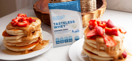 Tasteless Whey Noshu Pancakes Thumbnail