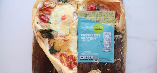 Valentines Day Breakfast Pizza