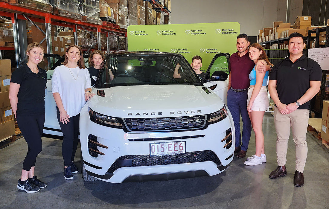 Range Rover Giveaway winners