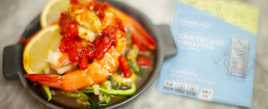 Zoodle & King Prawns with Tasteless Protein