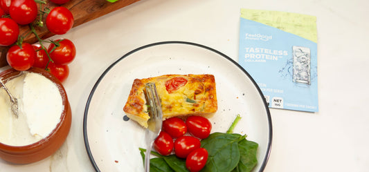 Zucchini Slice with Tasteless Protein