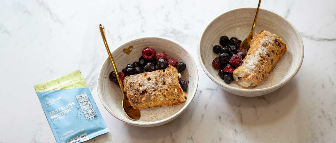 French Toast Protein Roll