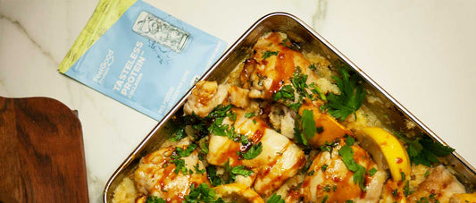 Lemony Chicken Tray Bake