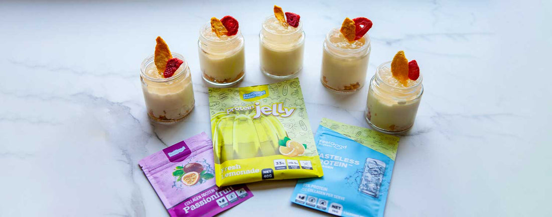Passion Fruit Cheesecake Dessert Jars