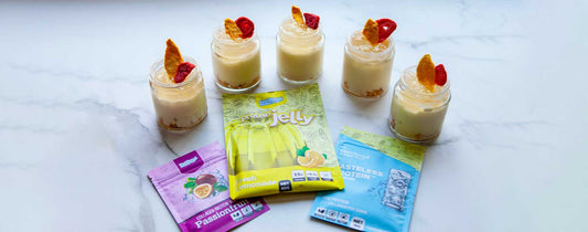 Passion Fruit Cheesecake Dessert Jars