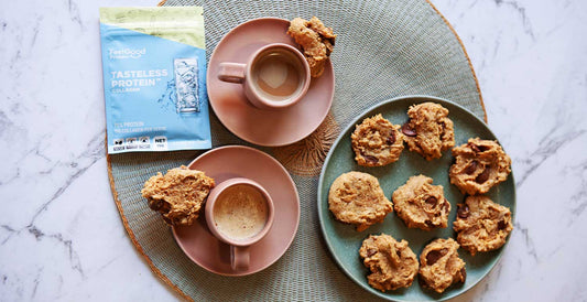 Peanut Choc Chip Cookies with Protein