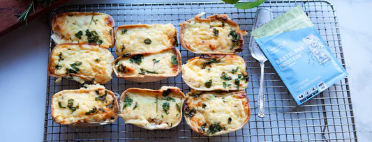 Smoked Salmon Protein Boats