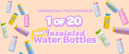 Announcing the 20 lucky winners of our CPS Water Bottle Giveaway