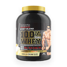 Maxs 100% Pure Whey Protein 2.27kg Vanilla Cream Slice Flavour