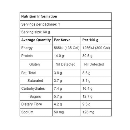 Noway Collagen Marshmallow Bar by ATP Science Nutrition Information