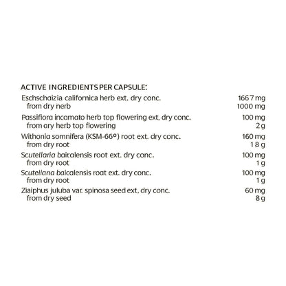 ATP Science Rest and Relax Ingredients List
