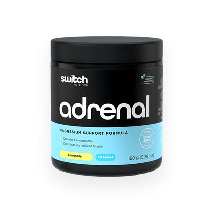 Adrenal Switch By Switch Nutrition 30 Serves Lemonade