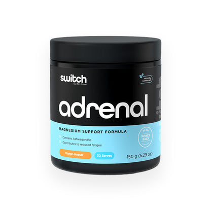 Adrenal Switch by Switch Nutrition 30 Serves Mango Nectar