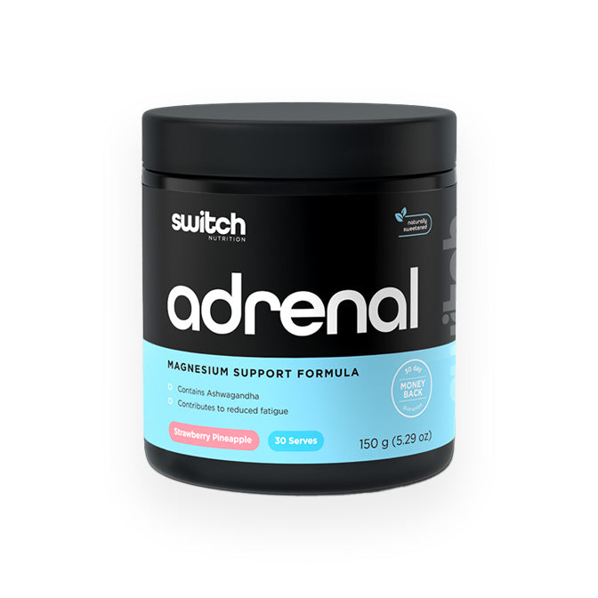 Adrenal Switch By Switch Nutrition 30 Serves Strawberry Pineapple