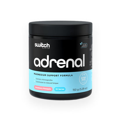 Adrenal Switch By Switch Nutrition 30 Serves Strawberry Pineapple