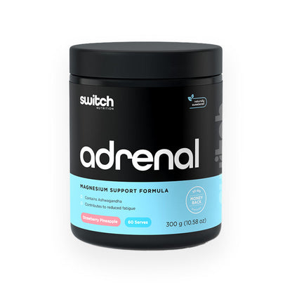 Adrenal Switch By Switch Nutrition 60 Serves Strawberry Pineapple