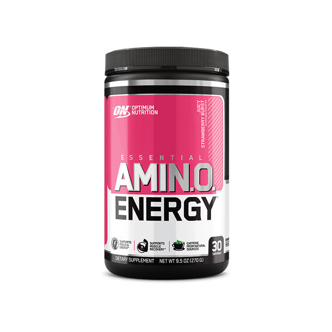 Optimum Nutrition Essential Amino Energy 30 servings 270g - Juicy Strawberry Burst Flavour