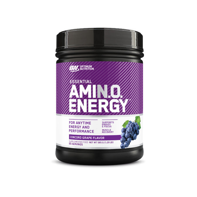 Optimum Nutrition Essential Amino Energy 65 servings 585g - Concord Grape Flavour