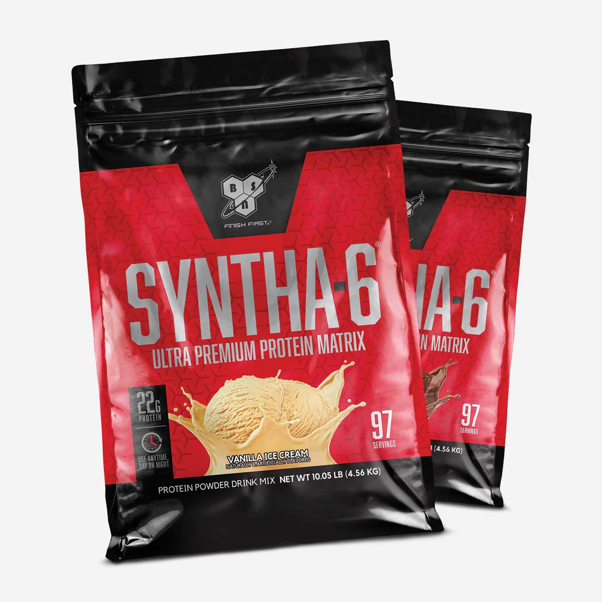 BSN Syntha-6 Protein 97 servings 4.56kg 2 Flavours